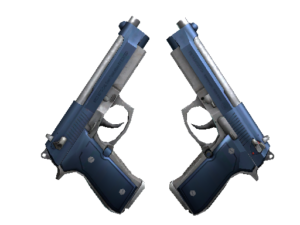 Dual Berettas | Anodized Navy (Minimal Wear)