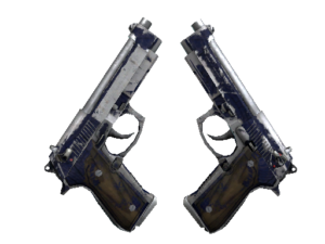 Dual Berettas | Moon in Libra (Battle-Scarred)