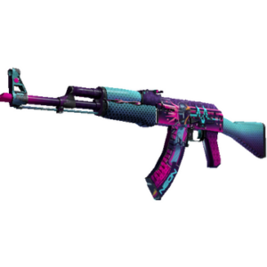 AK-47 | Neon Rider (Well-Worn)