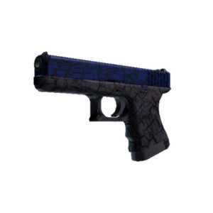 Glock-18 | Blue Fissure (Minimal Wear)