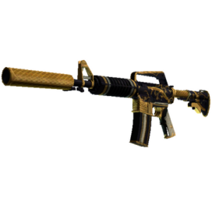 M4A1-S | Golden Coil (Well-Worn)