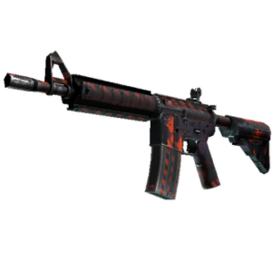 M4A4 | Radiation Hazard (Well-Worn)