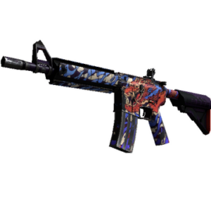 M4A4 | 龍王 (Dragon King) (Well-Worn)