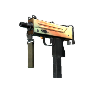 MAC-10 | Amber Fade (Minimal Wear)