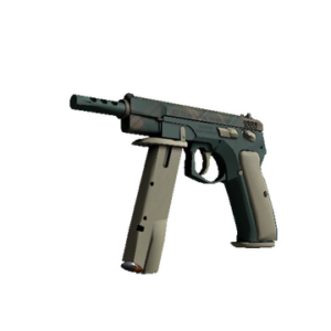 CZ75-Auto | Green Plaid (Minimal Wear)
