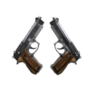 Dual Berettas | Black Limba (Field-Tested)