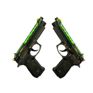 Dual Berettas | Cobra Strike (Minimal Wear)