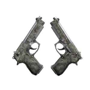 Dual Berettas | Heist (Well-Worn)