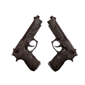 Dual Berettas | Pyre (Minimal Wear)